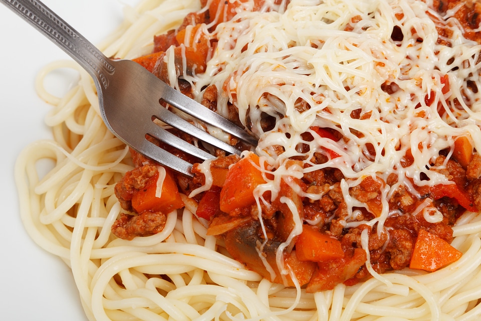 Delicious dinner food