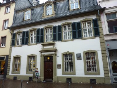 Karl marx museum facade