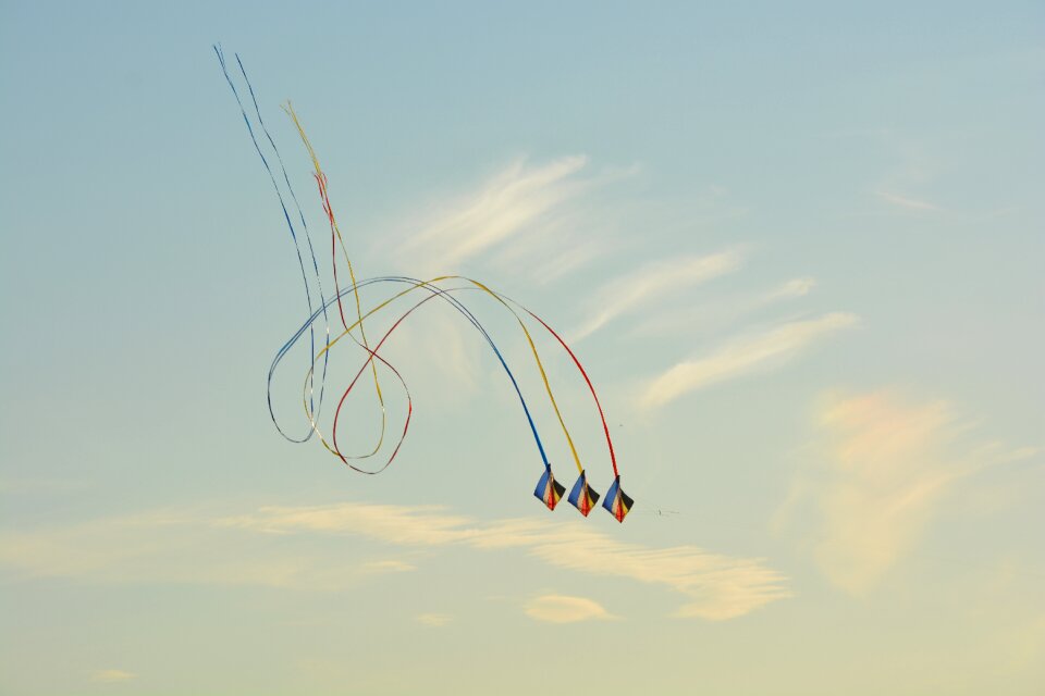 Blue sky air clouds