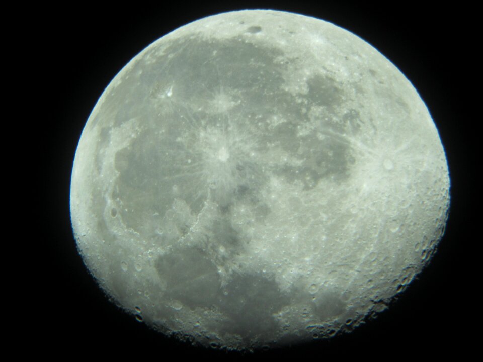 Universe full moon night
