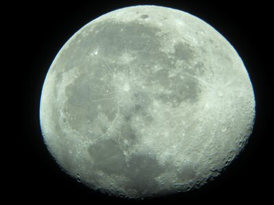 Universe full moon night photo