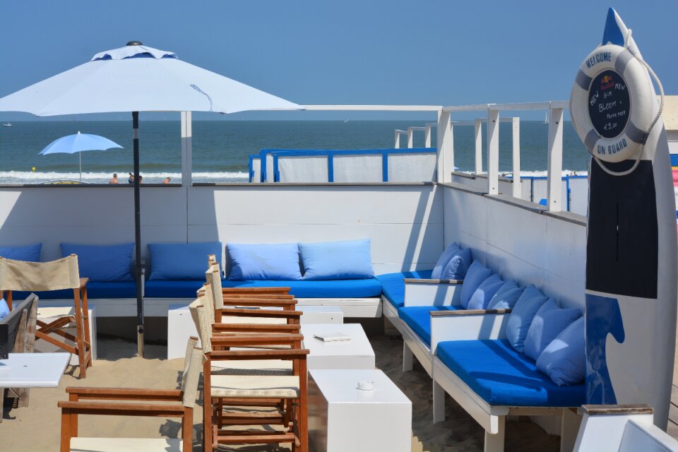 Sea parasol blankenberge