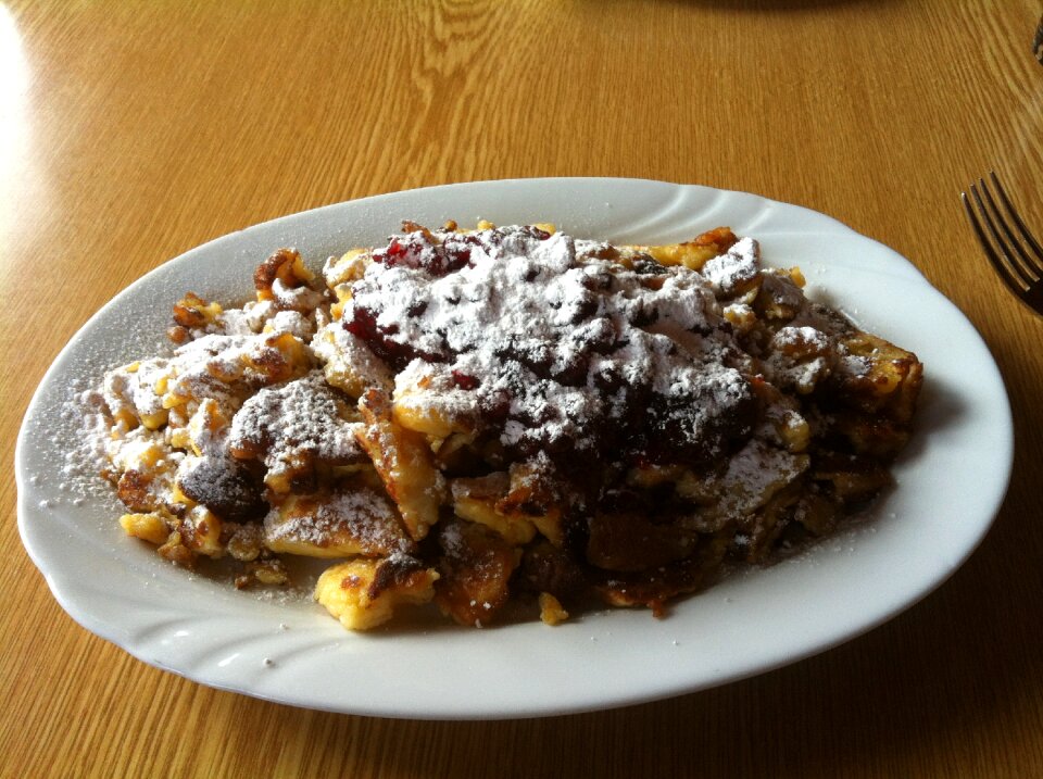 Bavaria pancake sweet dish