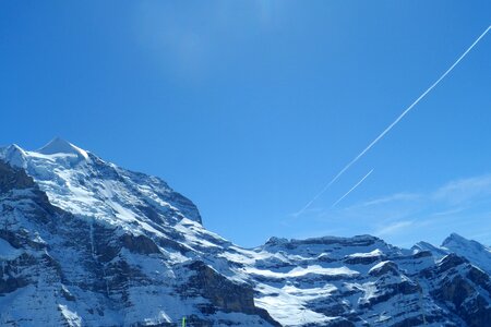 Jungfraujoch snow photo