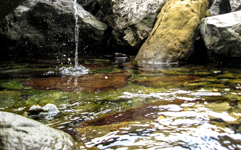Water drop stone