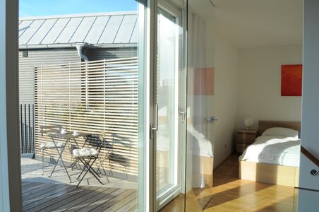 Terrace roof terrace apartment