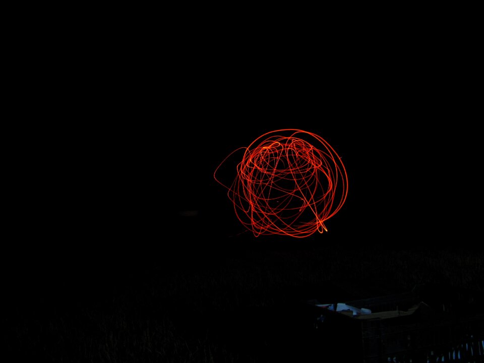 Flame glow wood fire