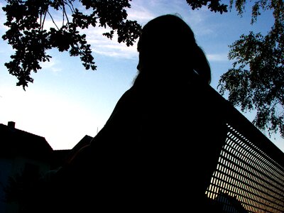 Abendstimmung human sit