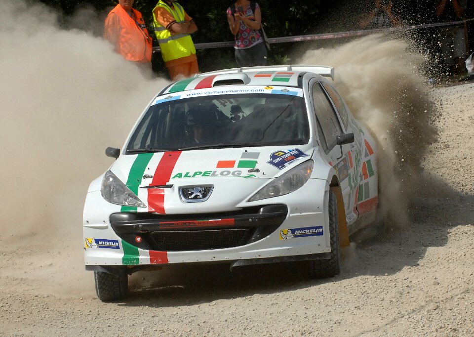 Racing car machine sardinia