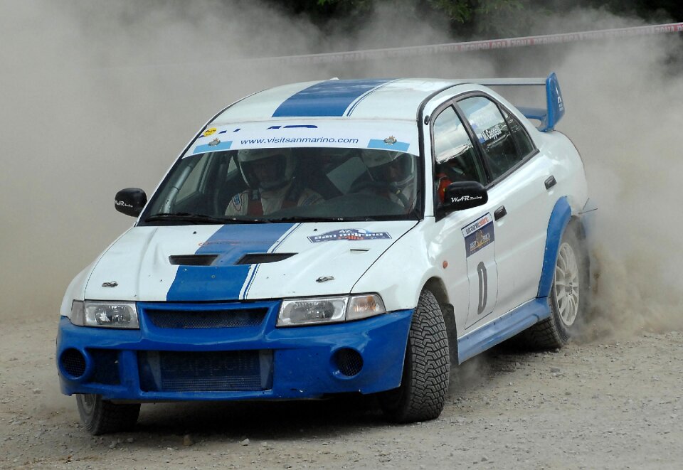 Racing car machine san marino