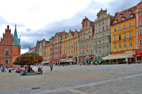 Wrocław history the market photo