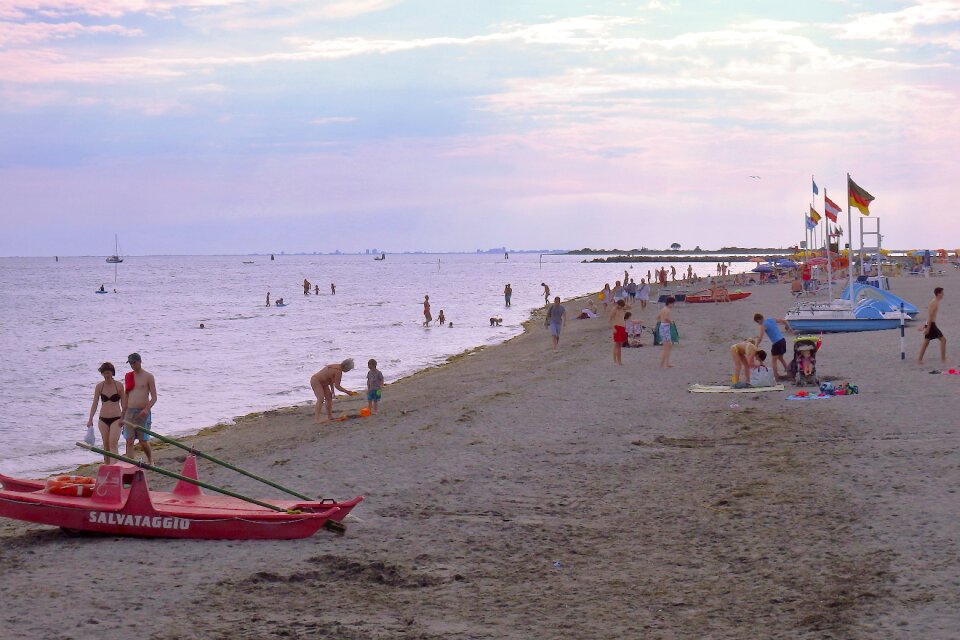 Sea landscape lagoon