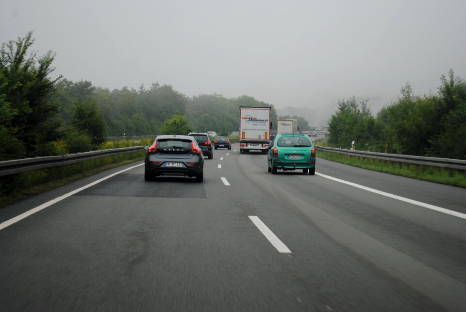 Highway germany traffic