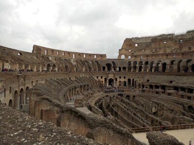 Gladiators rome italy photo