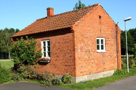 Brick house house small house photo