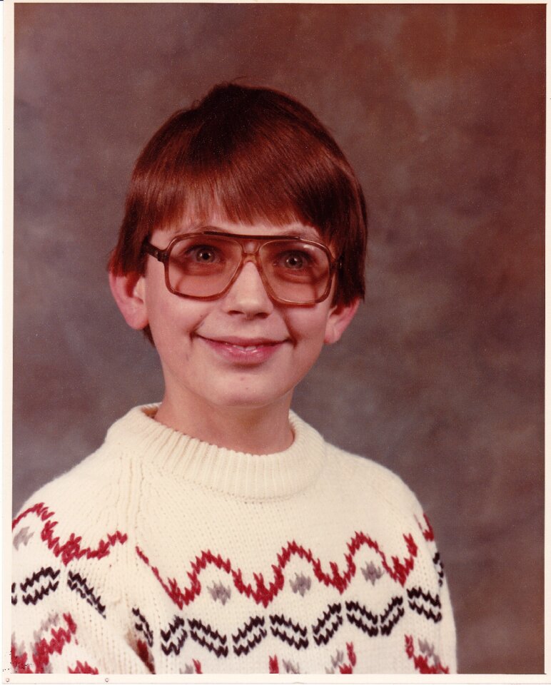 Glasses boy teenager