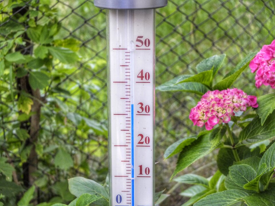 Thermometer heat wave warm