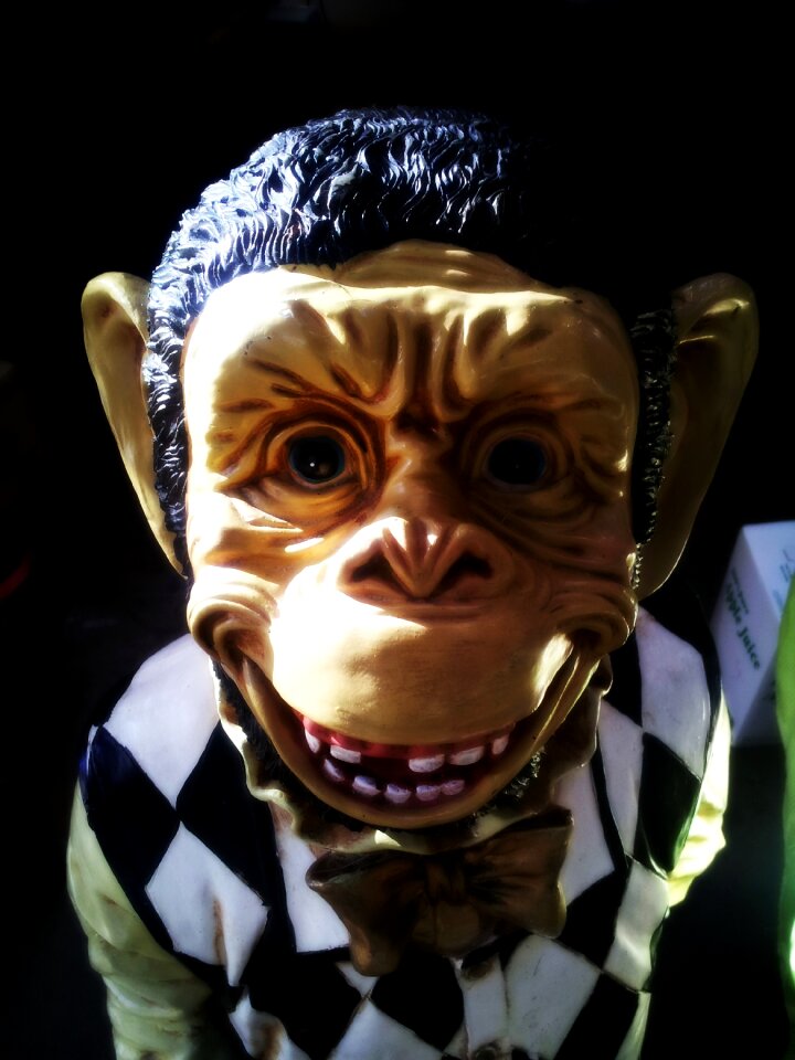Creepy ape