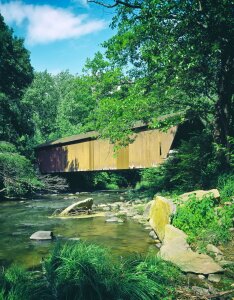 Landmark historic stream photo