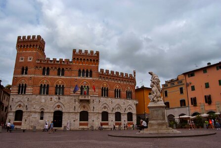 Grosseto middle ages palazzo