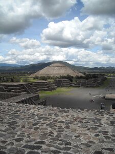 Teotihuacan pyramids mexico photo