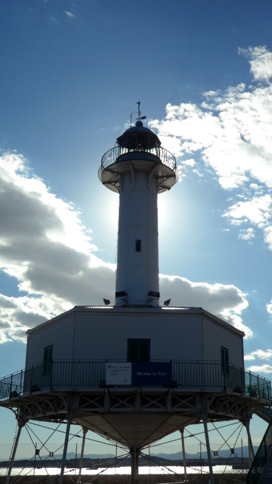 Blue catalonia sky