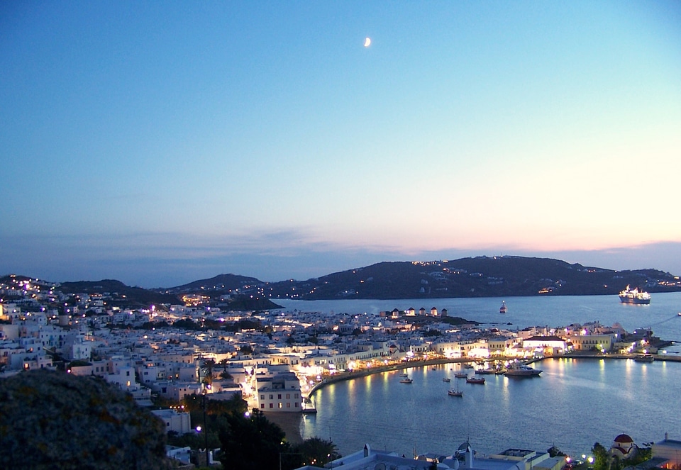 Sea evening holidays