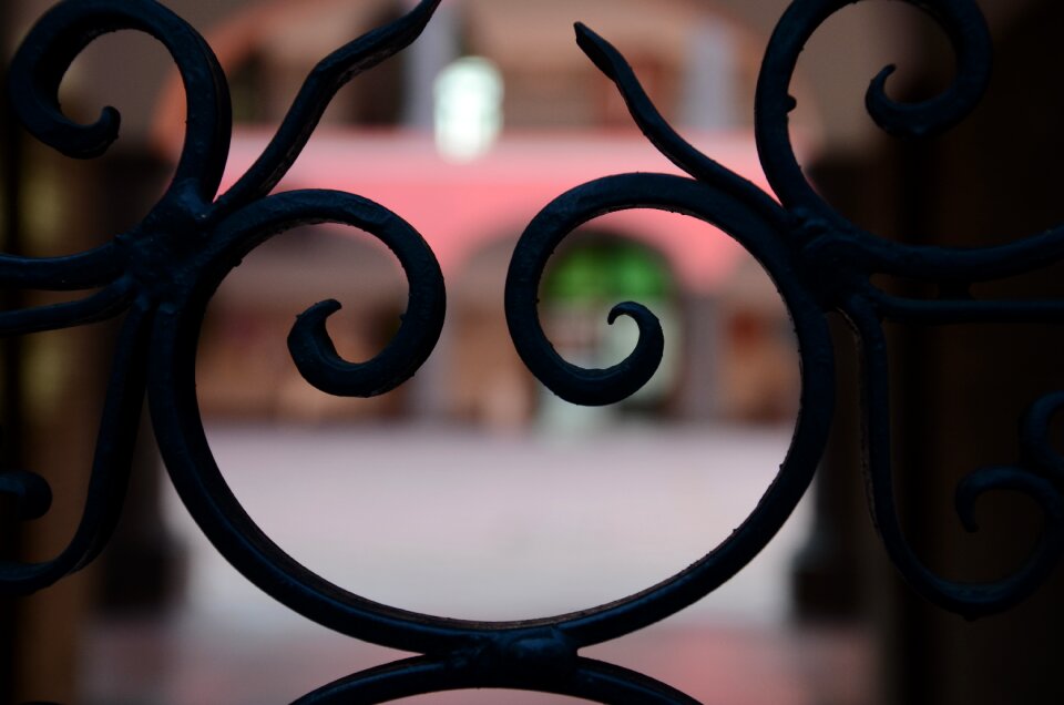 Door backlight smile