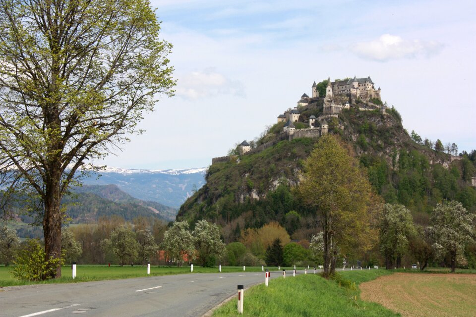 Hill fortress middle ages