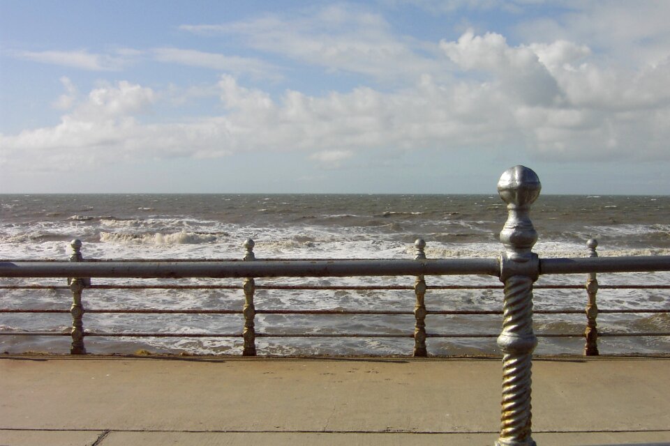 Promenade beach sand