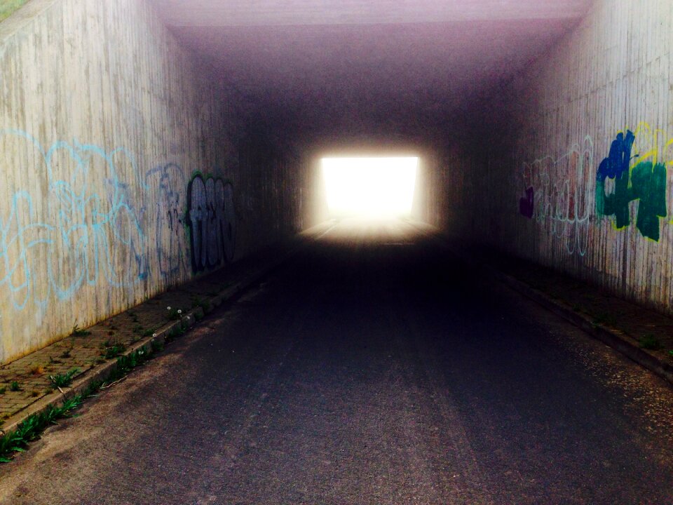 Light road grunge