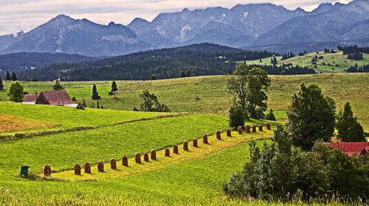 Mountains podhale polish tatras photo