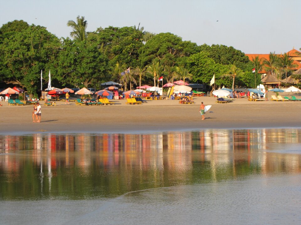 Beach indonesia reflection
