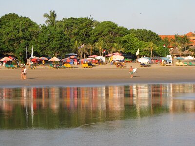 Beach indonesia reflection