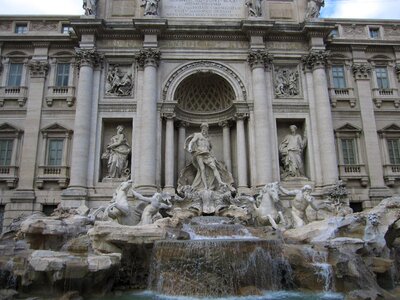 Roman fountain trevi