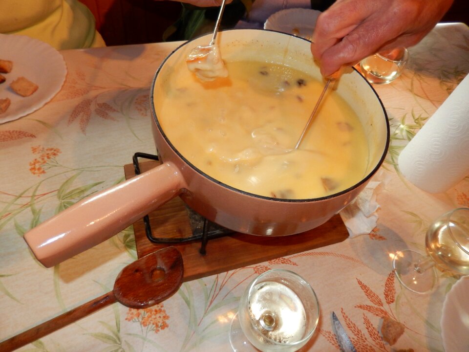Pan cheese mountain