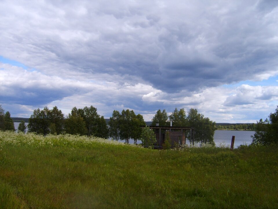 Water finnish beach