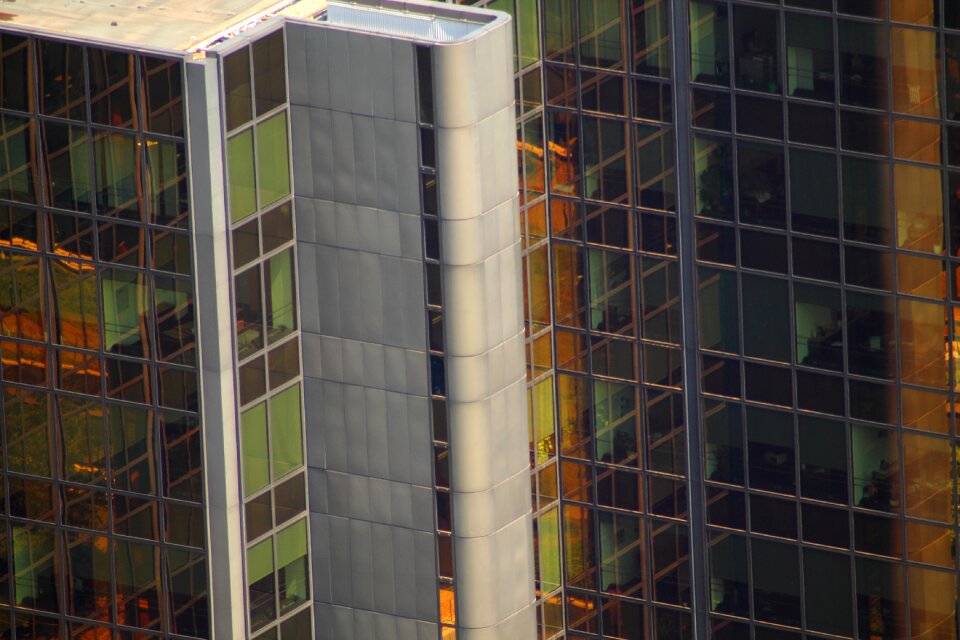 Building city glass
