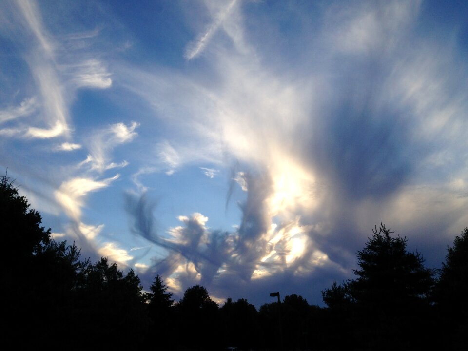 Abstract cloudscape high