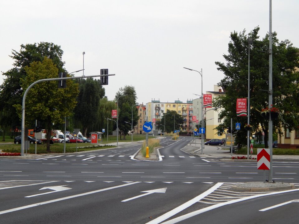The city centre poland in saw