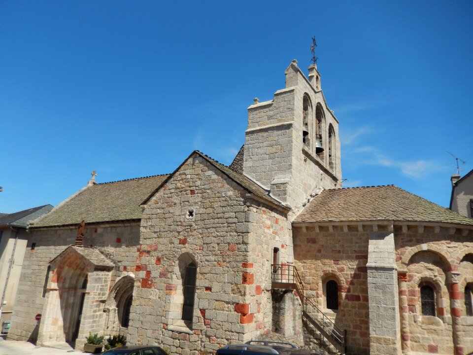 Church village bell tower