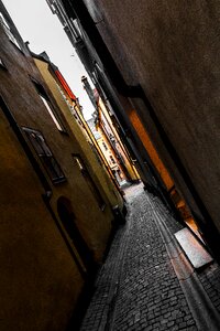 The old town sweden alley photo