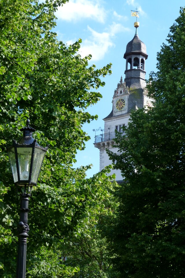 Castle tower castle park lantern