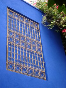 Blue window oriental