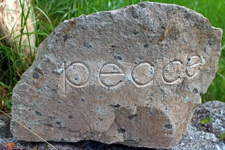 Garden design stone