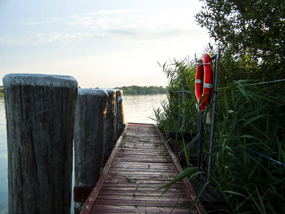 Dusk nature water