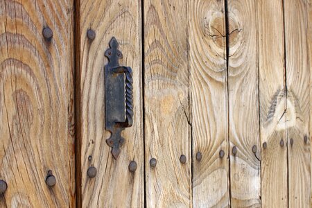 Doorknocker metal handle