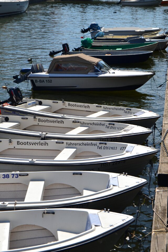 Speedboat blue boating