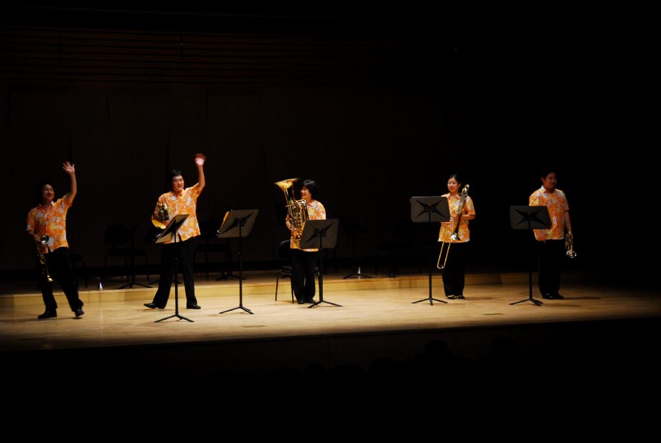 Concert spirit ensemble show