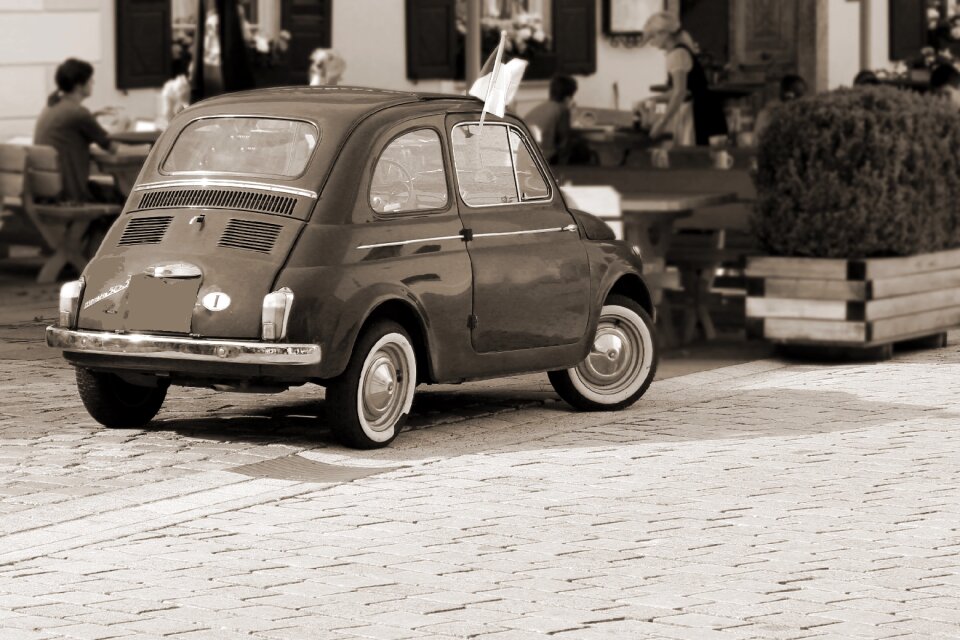 Fiat 500 old nostalgia